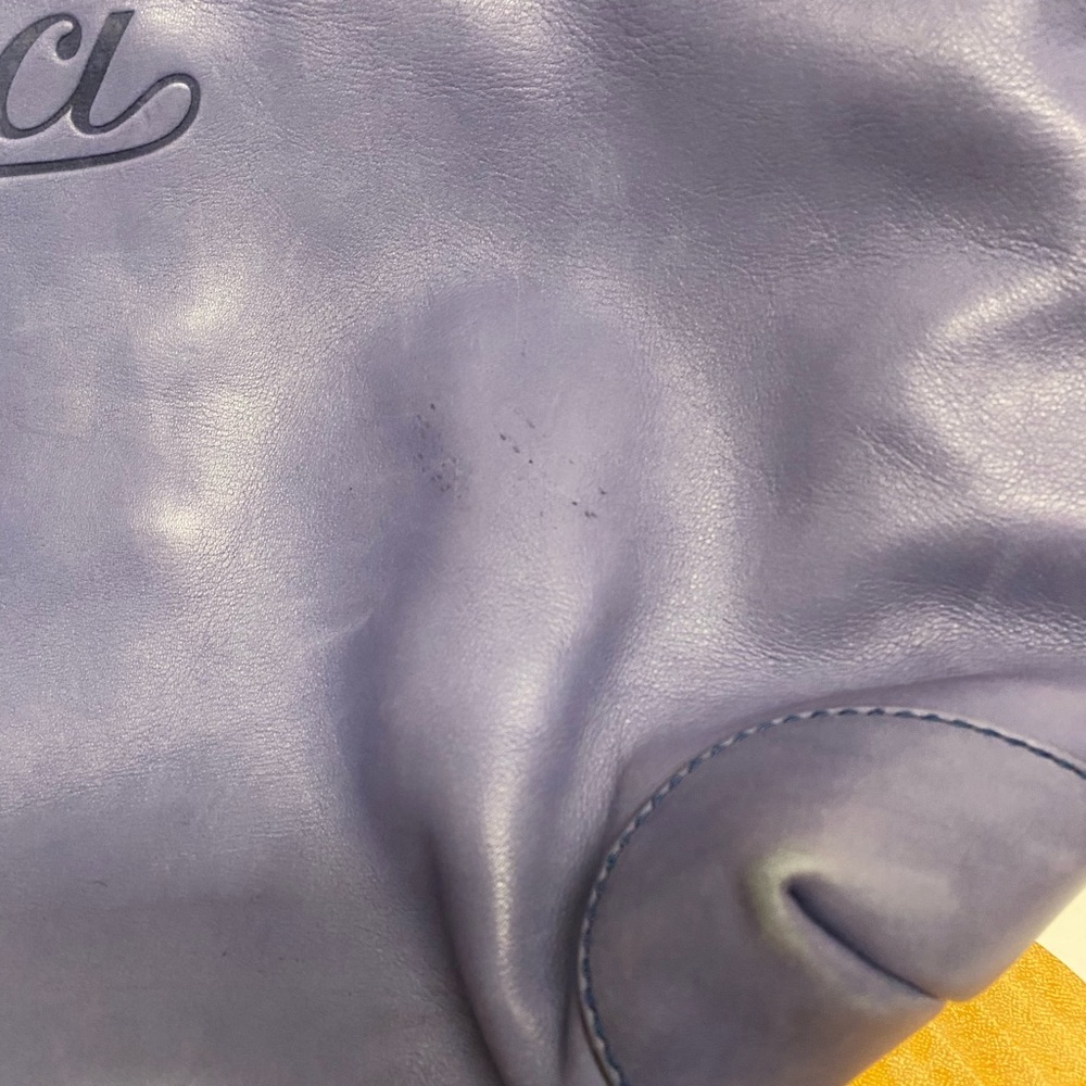 Gucci All Leather Tote & Python Wristlet - image 2